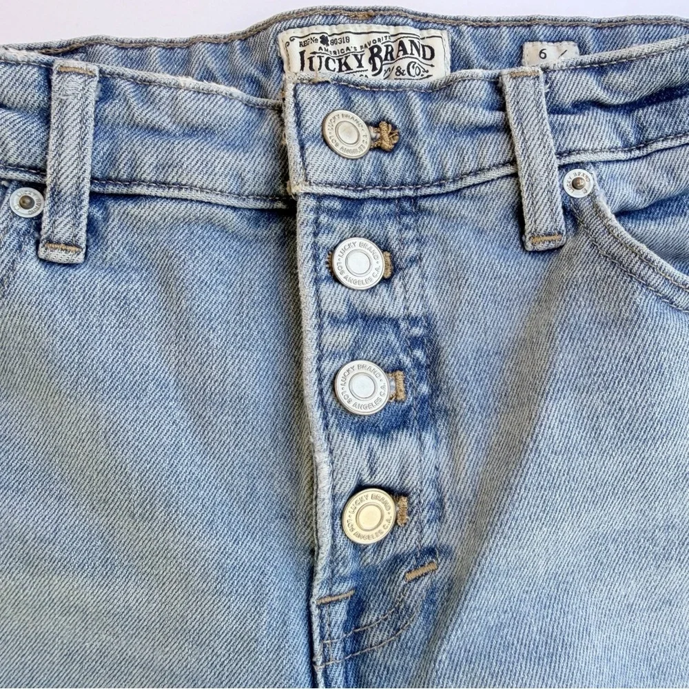 Woman’s Lucky Brand🍀Denim Jeans Bridgette Cropped Flare Size 6/28​ - Picture 5 of 12